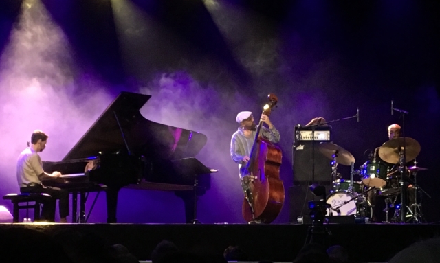 The Fred Hersch trio live at Middelheim Jazz, Antwerp. Photo: Jazz Desk.